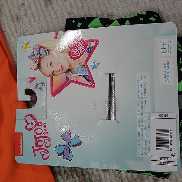 Lot Of Halloween Items For Girl's ( Bow, Shirt, Sweatshirt  Size‎ XS 4-5 - Picture 8 of 8